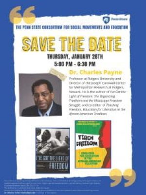 Charles Payne Lecture Poster